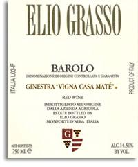Elio Grasso - Barolo Ginestra Vigna Casa Mate 2021 (750ml) (750ml)