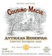 Vina Cousino Macul - Cabernet Sauvignon Antiguas Reservas Maipo Valley 2020 (750ml) (750ml)