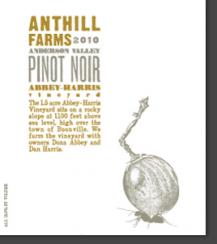 Anthill Farms - Pinot Noir Anderson Valley Abbey-Harris Vineyard 2020 (750ml) (750ml)