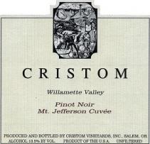 Cristom - Pinot Noir Mount Jefferson Cuvee Willamette Valley 2022 (750ml) (750ml)