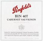 Penfolds Wines - Cabernet Sauvignon Bin 407 Barossa Valley 2019 (750)