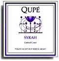 Qupe - Syrah Central Coast 2020 (750)