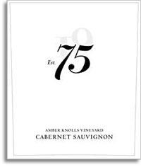 75 Wine Company - Cabernet Sauvignon Amber Knolls Vineyard Red Hills Lake County 2020 (750ml) (750ml)