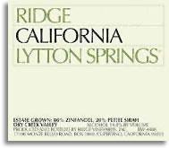 Ridge Vineyards - Zinfandel Lytton Springs Dry Creek Valley 2021 (750)