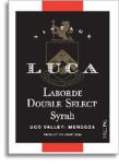 Luca - Syrah Laborde Double Select Uco Valley Mendoza 2020 (750)