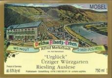 Alfred Merkelbach - Urziger Wurzgarten Urgluck Riesling Auslese 2022 (750)