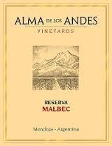Alma de Los Andes - Reserve Malbec 2019 (750ml) (750ml)