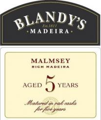 Blandy's - 5 Year Old Malmsey NV (750ml) (750ml)