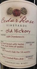 Cedar Rose - Old Hickory Chambourcin NV (750ml) (750ml)