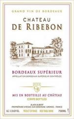 Chateau de Ribebon - Bordeaux Superieur 2019 (750ml) (750ml)