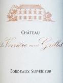 Chateau La Verriere Grillat - Bordeaux Superieur 2019 (750)