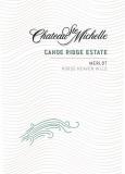 Chateau Ste. Michelle - Merlot Canoe Ridge Estate Horse Heaven Hills 2018 (750)