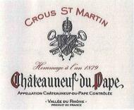 Crous St Martin - Chateauneuf du Pape 2021 (750)
