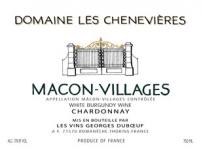 Domaine des Chenevieres - Macon Villages 2019 (750ml) (750ml)