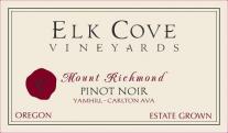 Elk Cove - Estate Mount Richmond Pinot Noir Yamhill Carlton 2021 (750ml) (750ml)