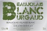 Jean Marc Burgaud - Beaujolais Blanc 2018 (750)