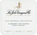 La Jota - Cabernet Sauvignon Howell Mountain Selection 2018 (750)