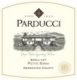 Parducci - Small Lot Petite Sirah Mendocino 2021 (750)