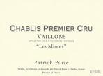 Patrick Piuze - Chablis Vaillons Les Minots 2022 (750)