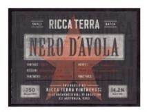 Ricca Terra - Nero D'Avola Riverland 2022 (750)