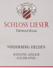 Schloss Lieser - Niederberg Helden Riesling Auslese Goldkapsel 2020 (750ml) (750ml)