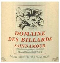 Domaine des Billards - Saint Amour 2021 (750ml) (750ml)
