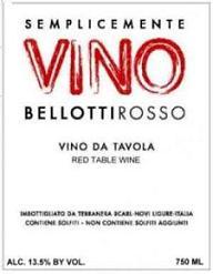 Cascina degli Ulivi - Semplicemente Vino Bellotti Rosso 2022 (750ml) (750ml)