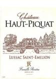 Chateau Haut Piquat - Lussac Saint Emilion 2016 (750)