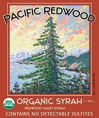 Pacific Redwood - Organic Syrah California 2021 (750ml) (750ml)
