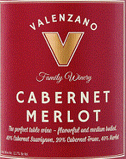 Valenzano Winery - Cabernet-Merlot NV (750ml) (750ml)