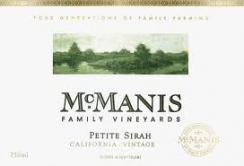 McManis Family Vineyards - Petite Sirah 2022 (750)