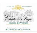 Chateau Fage - Graves Blanc De Vayres 2022 (750)