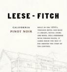 Leese Fitch - Pinot Noir California 2019 (750)