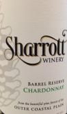 Sharrott Winery - Barrel Reserve Chardonnay Outer Coastal Plain 2021 (750)