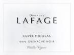 Domaine Lafage - Vin De Pays Des Cotes Catalanes Cuvee Nicolas 2020 (750)