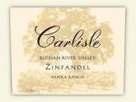Carlisle Winery - Zinfandel Papera Ranch Russian River Valley 2020 (750)
