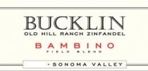 Bucklin - Zinfandel Bambino Old Hill Ranch Sonoma Valley 2020 (750ml) (750ml)