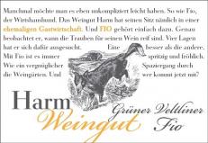 Weingut Harm - Gruner Veltliner Fio Wachau 2021 (750)